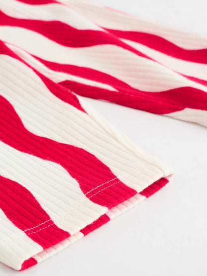 |BabyBoy| Conjunto De Camiseta e Legging Vermelha De Natal Para Bebê (0-18 meses)