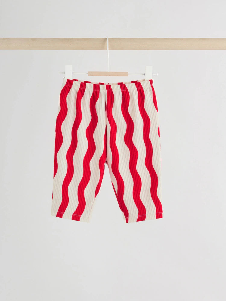 |BabyBoy| Conjunto De Camiseta e Legging Vermelha De Natal Para Bebê (0-18 meses)