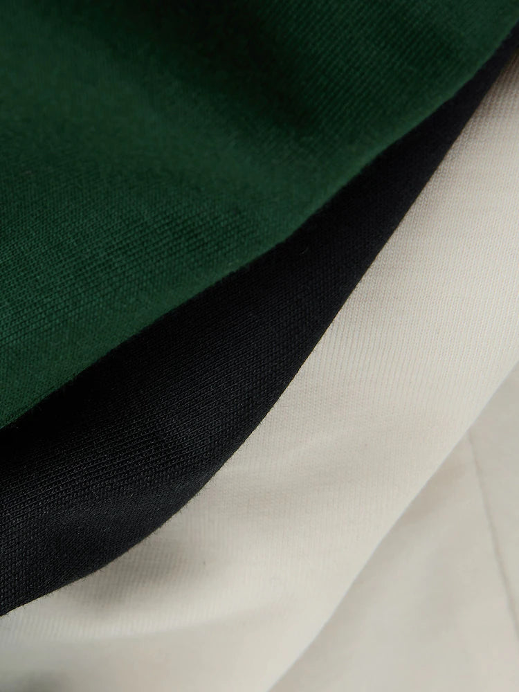 |Boy| Pacote Com 3 Camisetas De Manga Curta Com Estampa De Tigre Verde (3 meses a 7 anos)