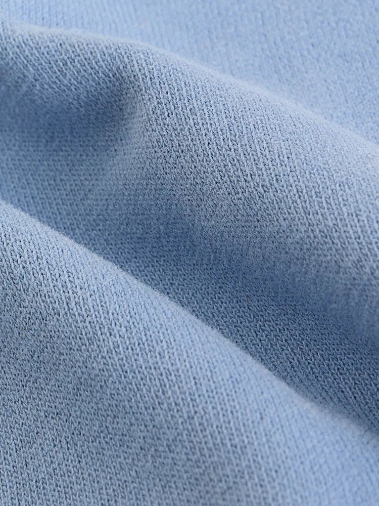 |BabyBoy| Conjunto De Suéter e Calça De Moletom Azul Para Bebê (0 meses a 2 anos)