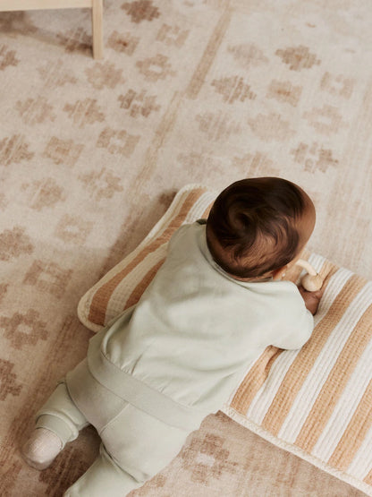 |BabyBoy| Conjunto De Suéter e Calça De Moletom Verde Sálvia Para Bebê (0 meses a 2 anos)