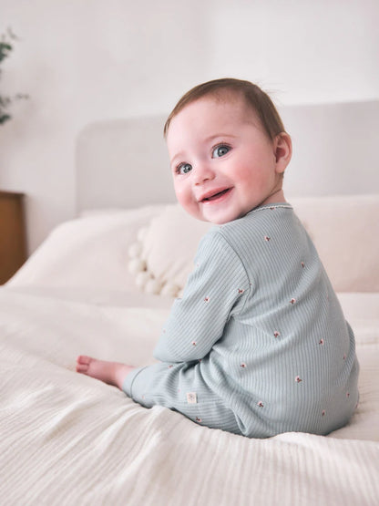 |BabyGirl| Kit Com 4 Macacões De Bebé com Estampado Floral Variado (0 meses a 3 anos)