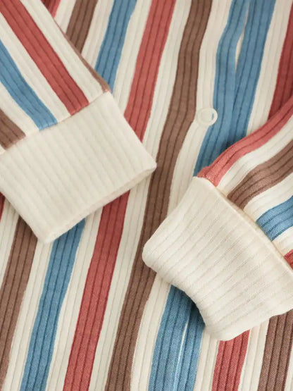 |BabyBoy| Pacote Com 5 Macacões Estampados Para Bebê (Azul/Vermelho) (0 meses a 3 anos)