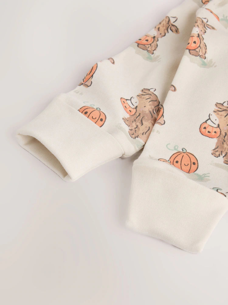 |BabyGirl| Macacão de Bebê Hamish Neutro para Halloween (0 meses a 2 anos)