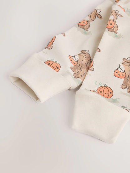 |BabyGirl| Macacão de Bebê Hamish Neutro para Halloween (0 meses a 2 anos)