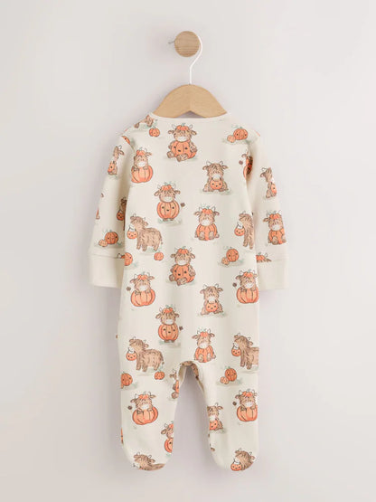 |BabyGirl| Macacão de Bebê Hamish Neutro para Halloween (0 meses a 2 anos)