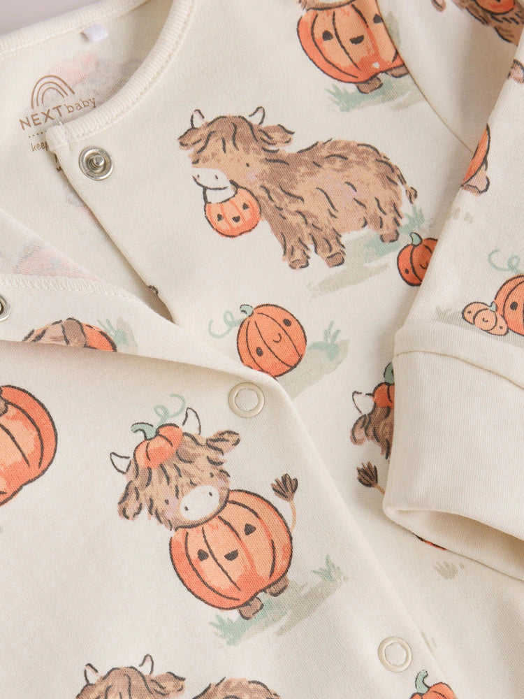 |BabyGirl| Macacão de Bebê Hamish Neutro para Halloween (0 meses a 2 anos)