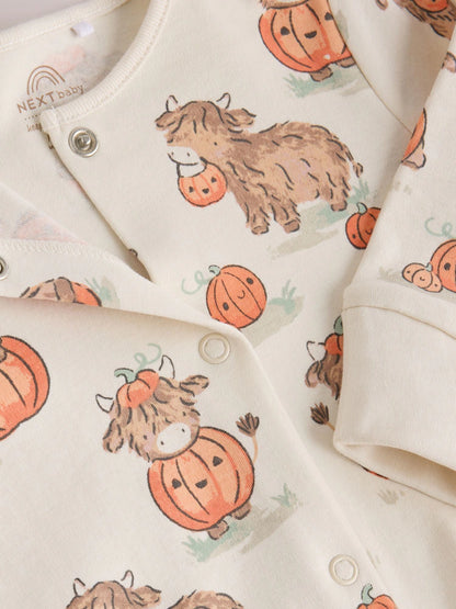 |BabyGirl| Macacão de Bebê Hamish Neutro para Halloween (0 meses a 2 anos)