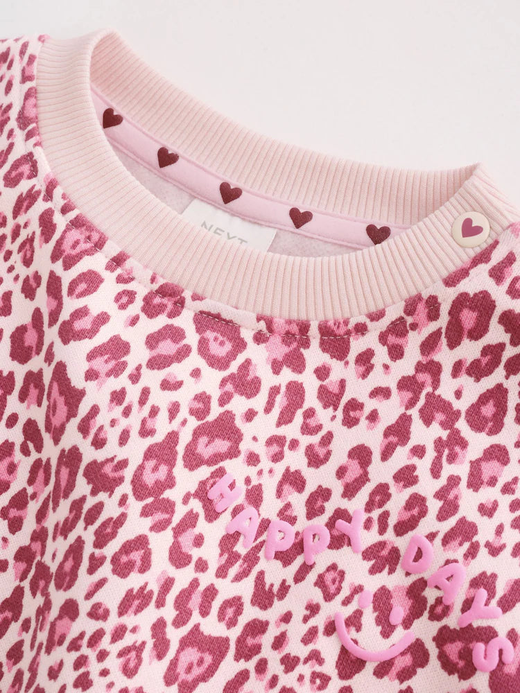 |BabyGirl| Conjunto De 6 Peças De Suéter e Leggings Com Estampa De Animal Para Bebês (0 meses a 2 anos)