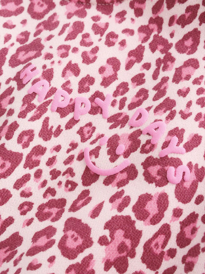 |BabyGirl| Conjunto De 6 Peças De Suéter e Leggings Com Estampa De Animal Para Bebês (0 meses a 2 anos)