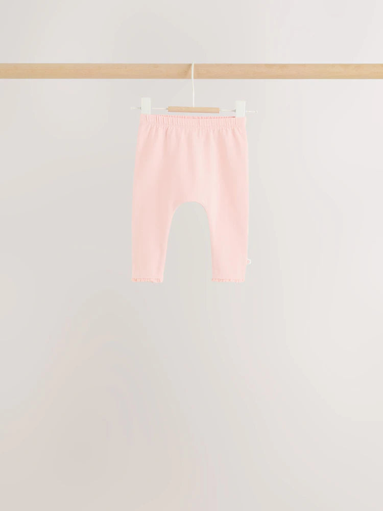 |BabyGirl| Conjunto De 6 Peças Para Bebê: Camiseta De Manga Longa e Legging (tema: ratinha fada rosa) – tamanhos de 0 meses a 2 anos