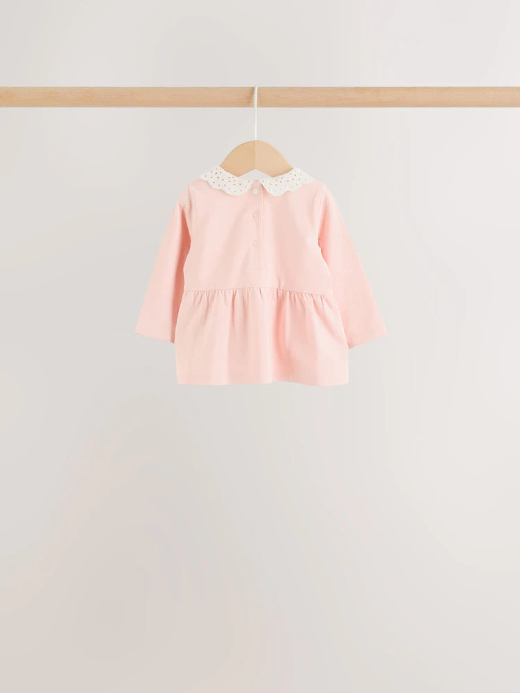 |BabyGirl| Conjunto De 6 Peças Para Bebê: Camiseta De Manga Longa e Legging (tema: ratinha fada rosa) – tamanhos de 0 meses a 2 anos