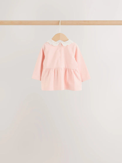 |BabyGirl| Conjunto De 6 Peças Para Bebê: Camiseta De Manga Longa e Legging (tema: ratinha fada rosa) – tamanhos de 0 meses a 2 anos