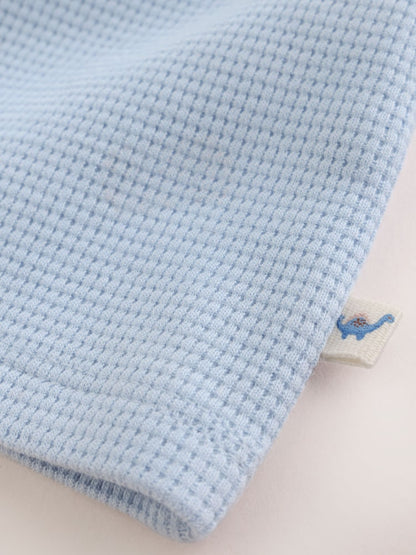 |BabyBoy| Conjunto De 6 Peças Com Blusa e Legging De Dinossauro Azul Para Bebês (0 meses a 3 anos)