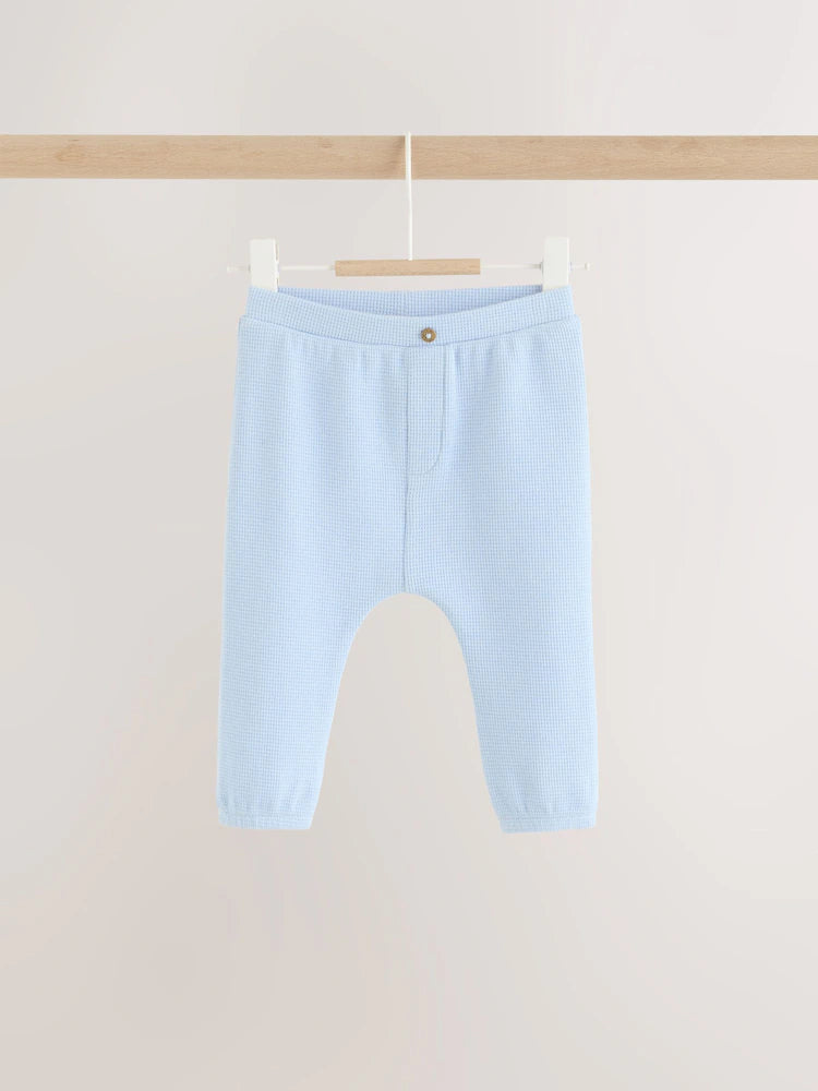 |BabyBoy| Conjunto De 6 Peças Com Blusa e Legging De Dinossauro Azul Para Bebês (0 meses a 3 anos)