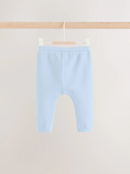 |BabyBoy| Conjunto De 6 Peças Com Blusa e Legging De Dinossauro Azul Para Bebês (0 meses a 3 anos)