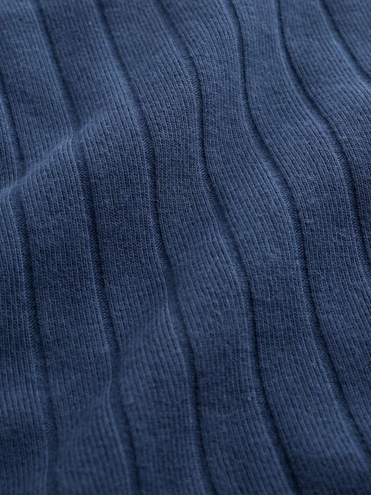 |BabyBoy| Conjunto de Body Polo e Legging para Bebê – Azul-marinho (0 meses a 2 anos)