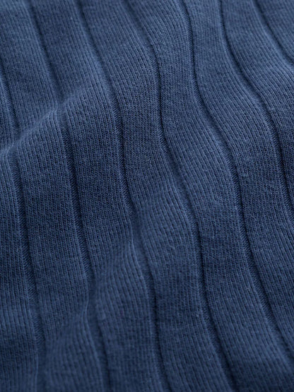 |BabyBoy| Conjunto de Body Polo e Legging para Bebê – Azul-marinho (0 meses a 2 anos)