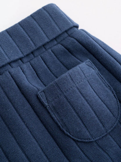 |BabyBoy| Conjunto de Body Polo e Legging para Bebê – Azul-marinho (0 meses a 2 anos)