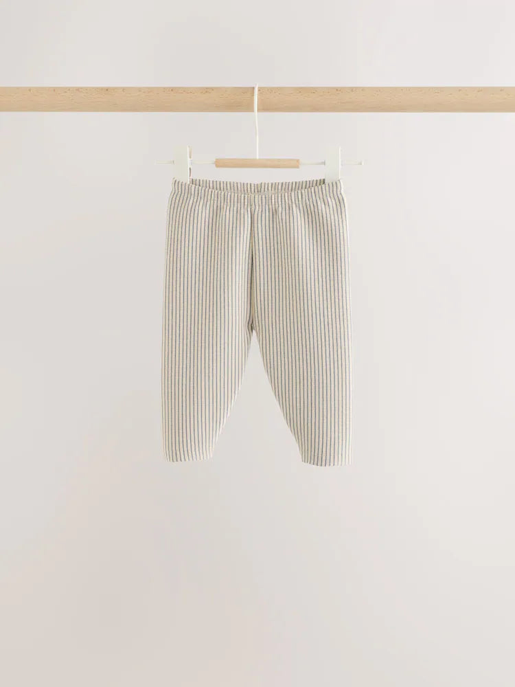 |BabyBoy| Conjunto Blue Milk Club com Blusa e Legging para Bebê (0 meses a 2 anos)