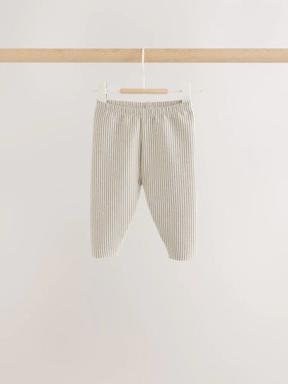 |BabyBoy| Conjunto Blue Milk Club com Blusa e Legging para Bebê (0 meses a 2 anos)