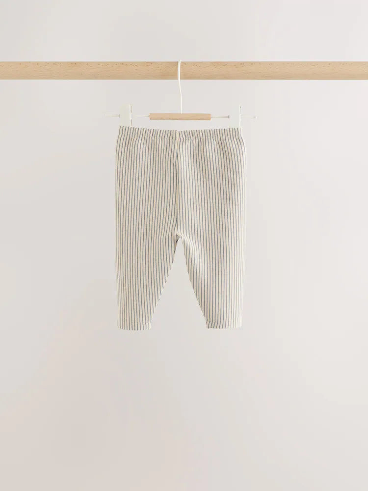 |BabyBoy| Conjunto Blue Milk Club com Blusa e Legging para Bebê (0 meses a 2 anos)