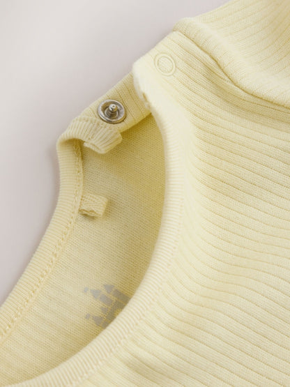 |BabyBoy| Conjunto Neutro De Jardineira e Body Para Bebê do Ursinho Pooh (0 meses a 2 anos)