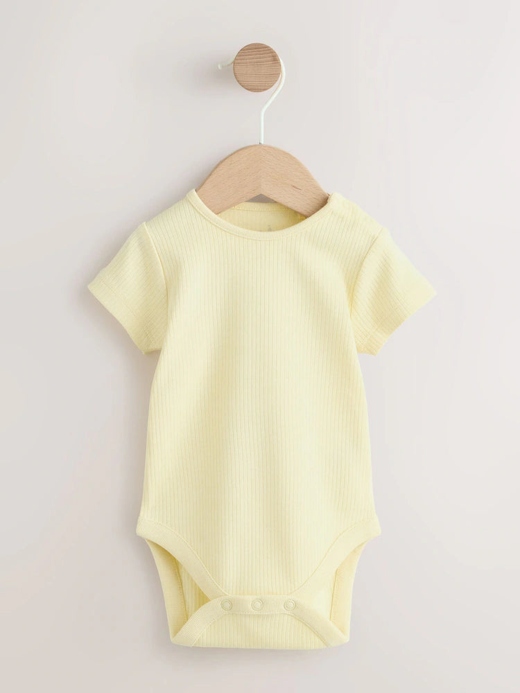|BabyBoy| Conjunto Neutro De Jardineira e Body Para Bebê do Ursinho Pooh (0 meses a 2 anos)
