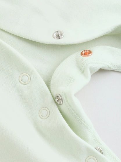 |BabyBoy| Conjunto De 3 Macacões Amarelos Do Ursinho Pooh Para Bebês (0 meses a 2 anos)