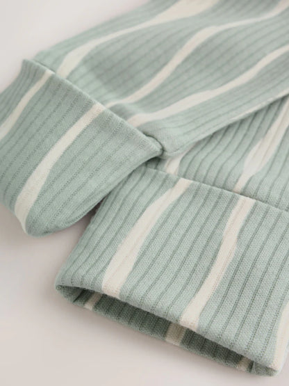 |BabyBoy| Kit com 4 Macacões de Bebé Safari em Tons Neutros (0 meses a 3 anos)