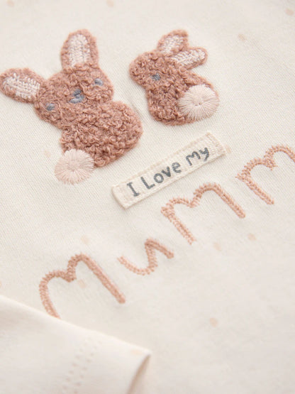 |BabyGirl| Body De Bebê Unissex De Manga Longa "I Love My Mummy"