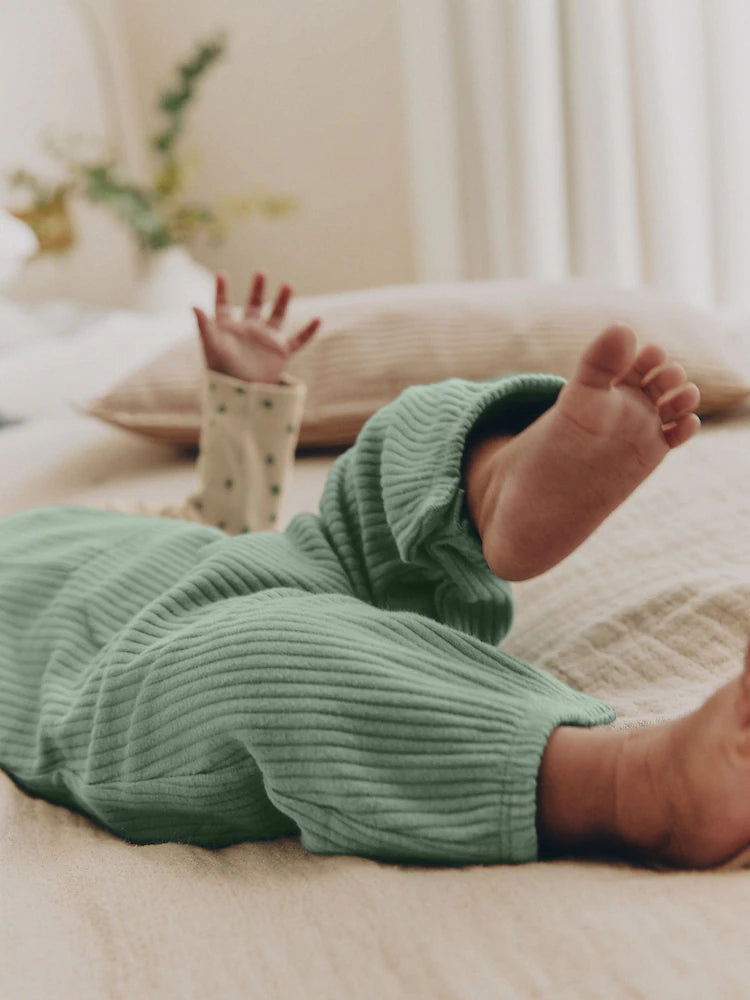 |BabyBoy| Conjunto De Jardineira e Body Verde Para Bebê (0 meses a 2 anos)