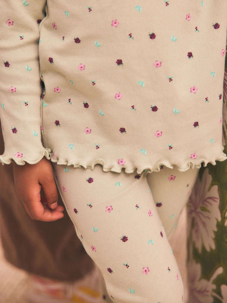 |Girl| Kit com 3 Pijamas Aconchegantes Roxos/Verdes (9 meses a 12 anos)
