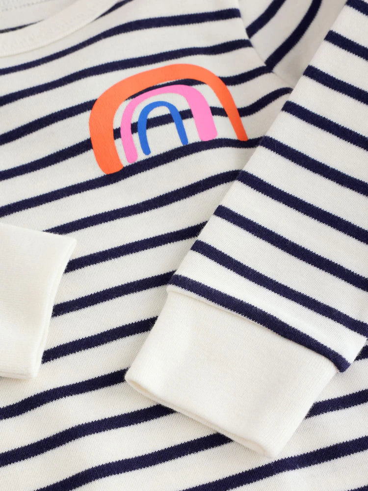 |Girl| Kit com 3 Pijamas Aconchegantes Rosa/Azul (9 meses a 12 anos)