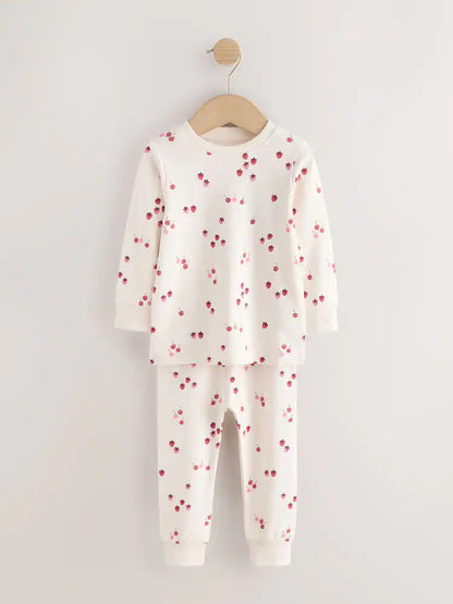 |Girl| Kit com 3 Pijamas Aconchegantes Rosa (9 meses a 12 anos)