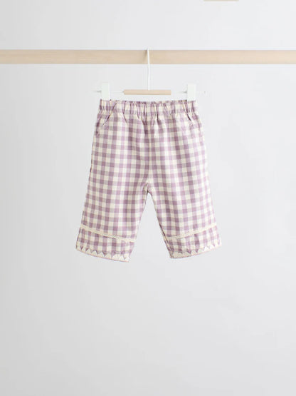 |BabyGirl| Conjunto De 2 Peças De Suéter e Calça Rosa Para Bebê (0 meses a 2 anos)