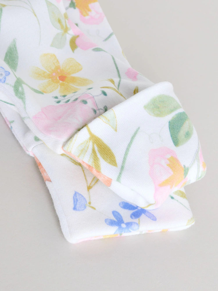 |BabyGirl| Conjunto De 3 Macacões Rosa Com Estampa De Coelhinho Para Bebês (0-2 anos)