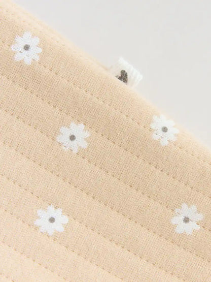 |BabyGirl| Camiseta De Manga Curta Com Estampa Náutica Branca (3 meses a 7 anos)