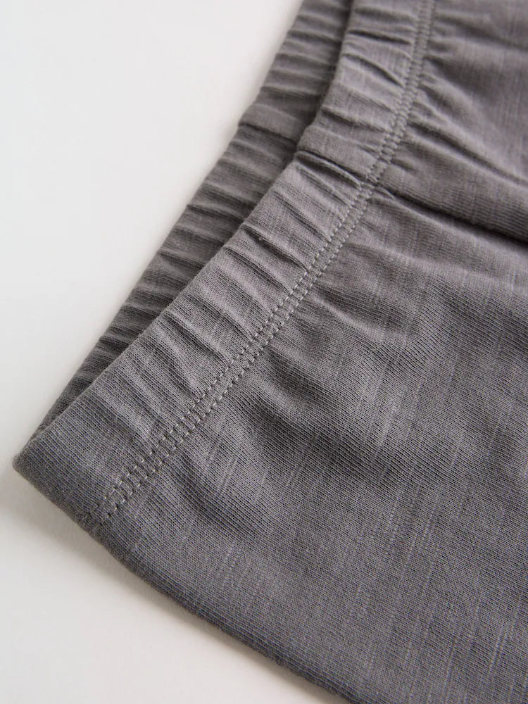 |BabyBoy| Conjunto De 6 Peças Para Bebê Com Estampa De Palmeiras Em Preto e Branco (0 meses a 3 anos)