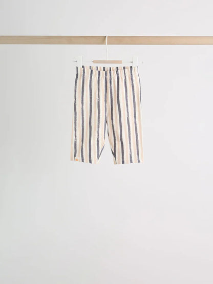 |BabyBoy| Conjunto De 6 Peças Para Bebê Com Estampa De Palmeiras Em Preto e Branco (0 meses a 3 anos)