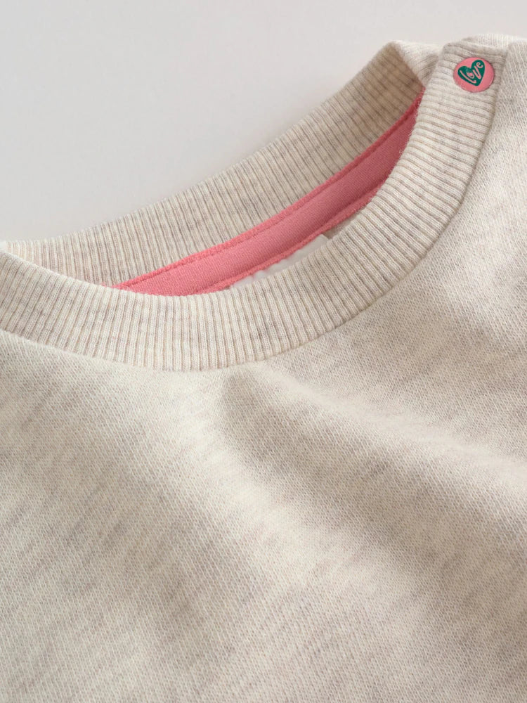 |BabyGirl| Conjunto De Moletom e Leggings Para Bebê Nas Cores Verde e Cinza (2 peças, de 0 meses a 2 anos).