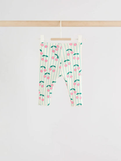 |BabyGirl| Conjunto De Moletom e Leggings Para Bebê Nas Cores Verde e Cinza (2 peças, de 0 meses a 2 anos).