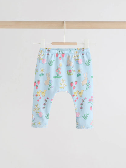 |BabyGirl| Conjunto De 2 Peças Para Bebê, Modelo Fairy, Com Blusa De Manga Curta e Calça Legging Na Cor Cru (0 meses a 2 anos)