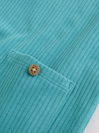 |BabyBoy| Conjunto Com 4 Macacões De Bebê Verdes Com Botões No Pescoço, Estilo Vovô