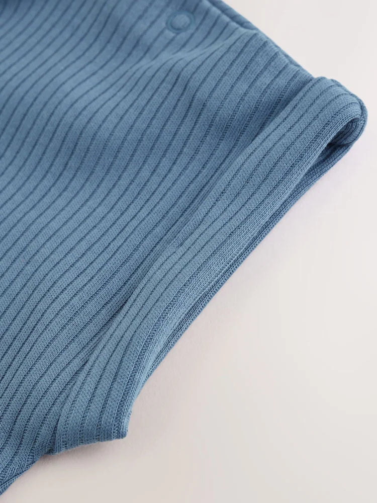 |BabyBoy| Macacão De Bebê Azul "Eu Amo Minha Mamãe"