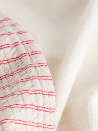 |Boy| Conjunto De Camiseta De Manga Curta e Shorts Com Bordado De Barco Branco (3 meses a 7 anos)