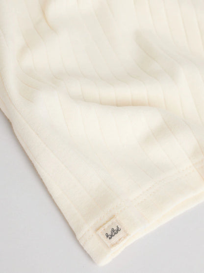 |BabyBoy| Conjunto Infantil Hello World, Composto Por Blusa e Calça Legging Creme (0-18 meses)