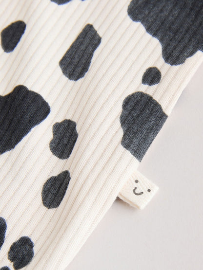 |BabyBoy| Conjunto De 3 Macacões De Dormir Neutros Com Zíper Duplo Para Bebês (0-2 anos)