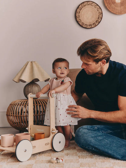 |BabyGirl| Vestido De Crochê Rosa Com Estampa De Morango Para Bebê (0 meses a 2 anos)