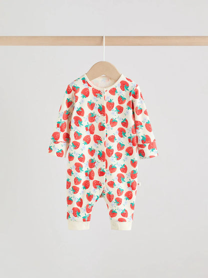 |BabyGirl| Conjunto De 3 Macacões Azuis Para Bebês (0 meses a 3 anos)